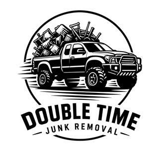 Double Time Junk Removal logo